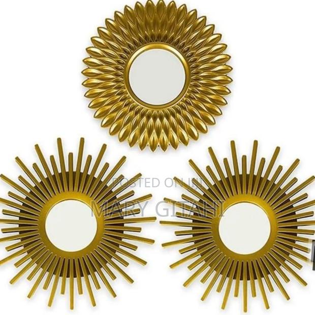 3 in 1 Mirrors Set. Diameter 25cm Each - main view