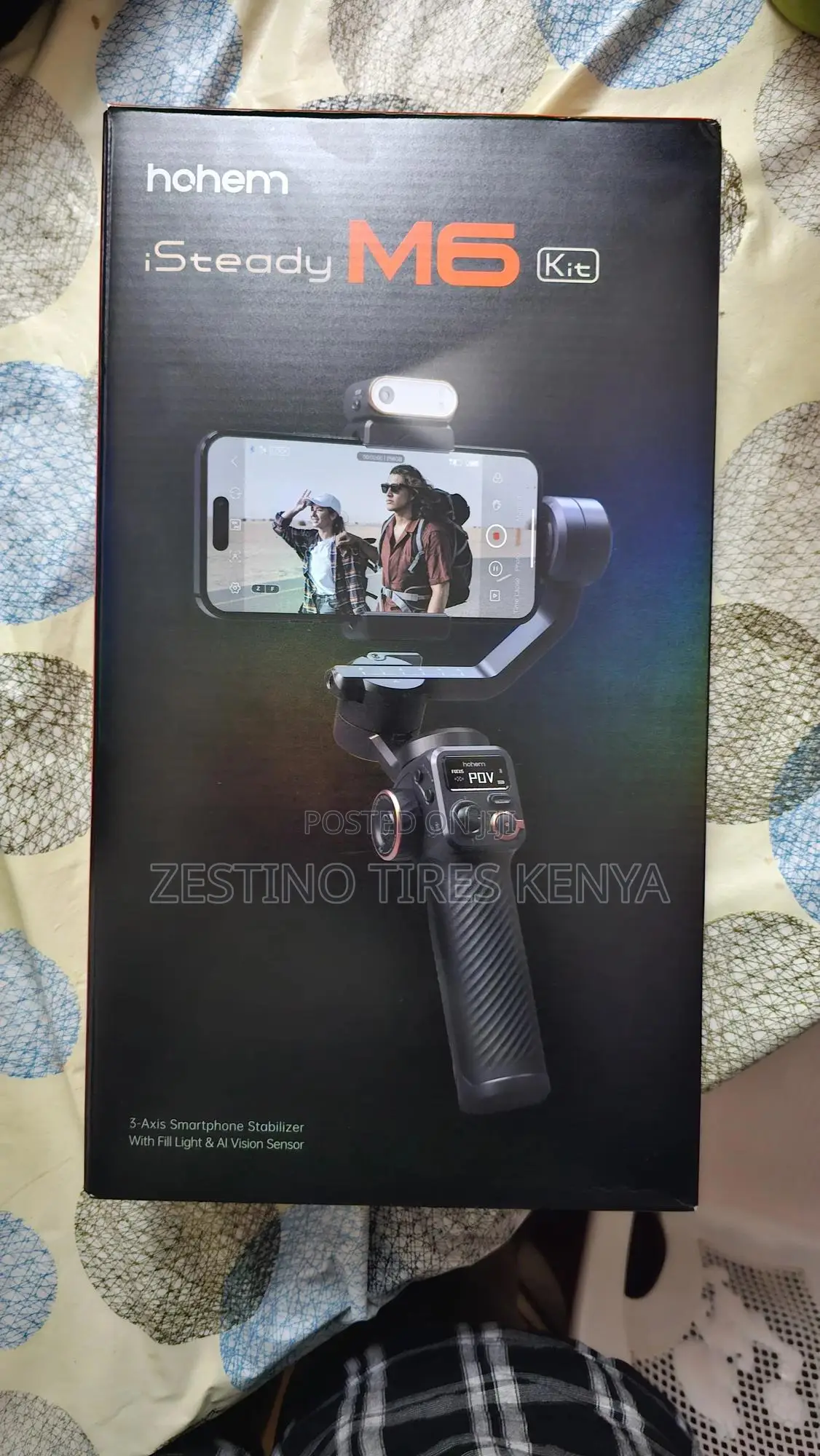 Hohem Isteady M6 Gimbal Stabilizer W/ AI Magnetic Fill Light
