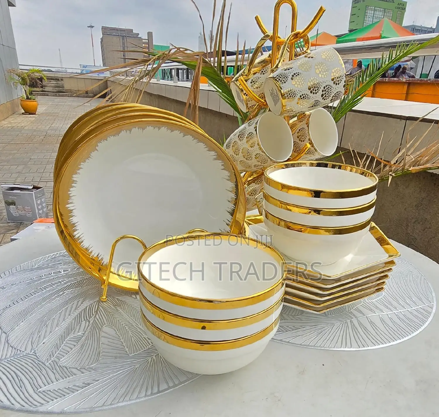 24 PCS Gold Combo