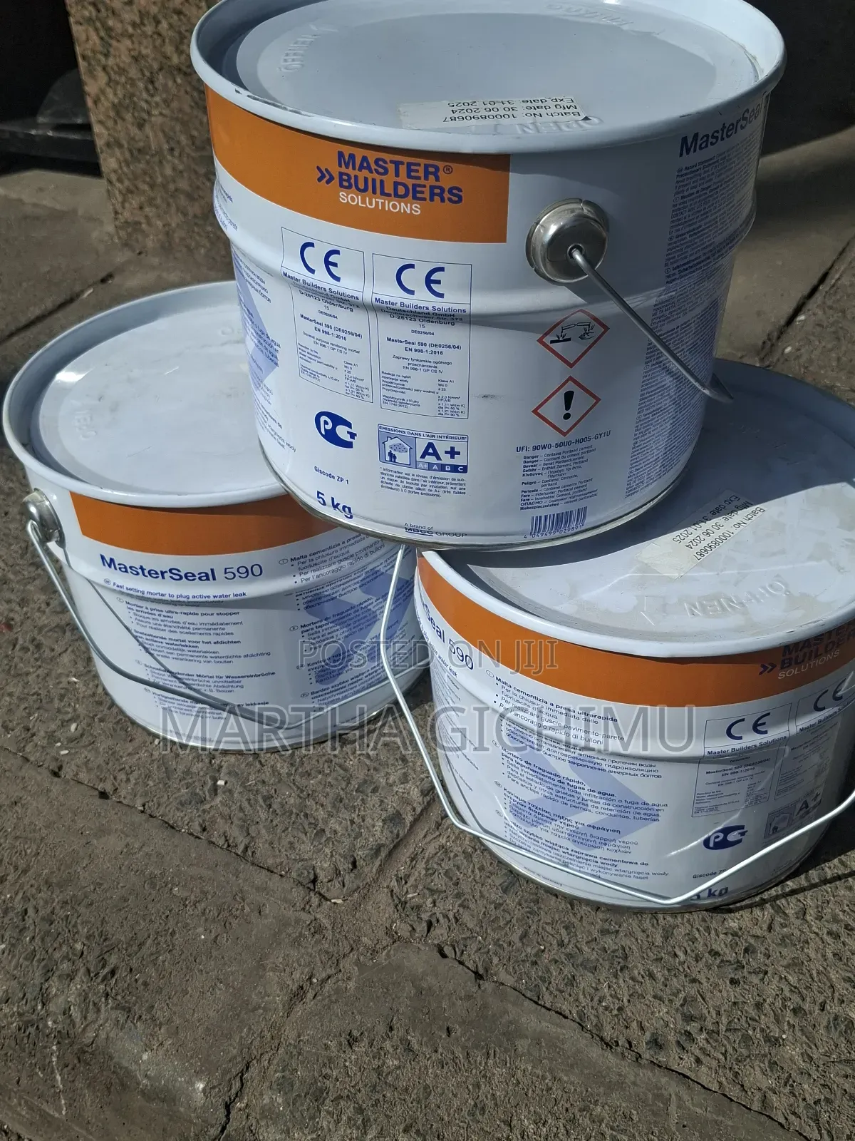 BASF Masterseal 590/Waterplug 5kgs