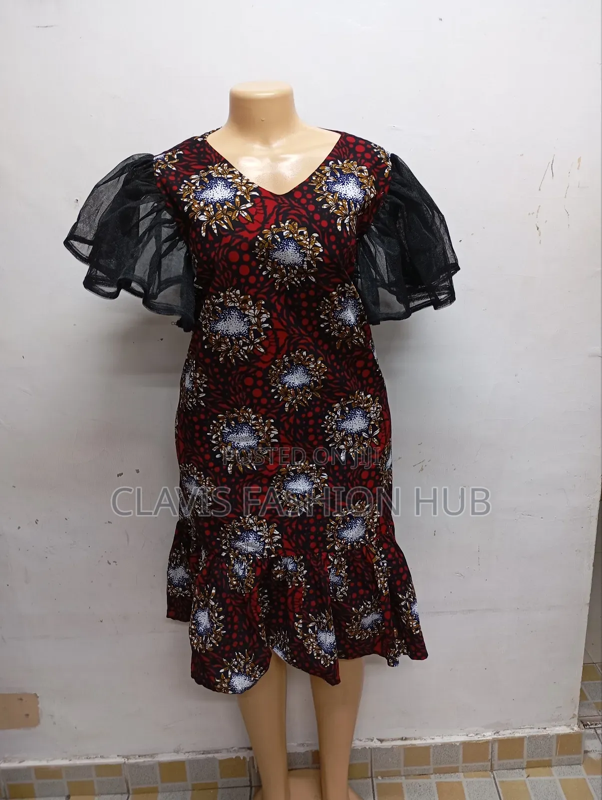 Kitenge Shift Dress