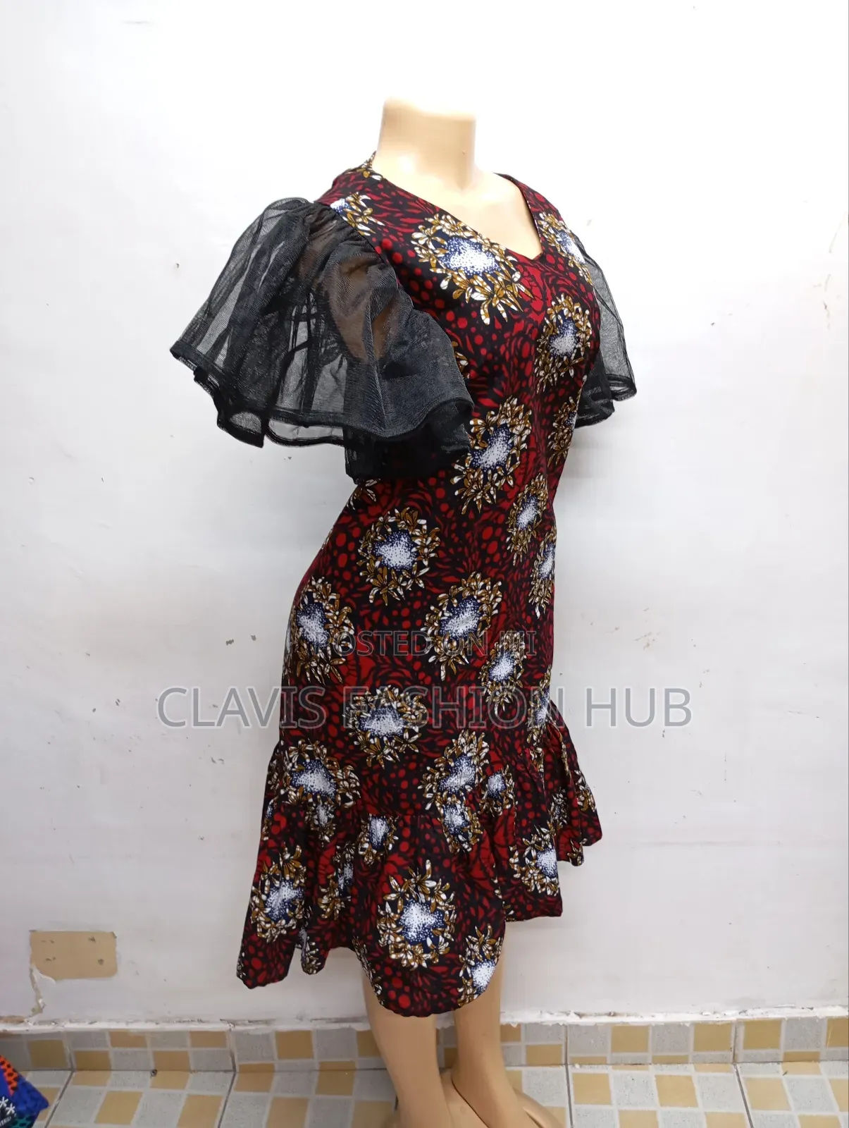 Kitenge Shift Dress