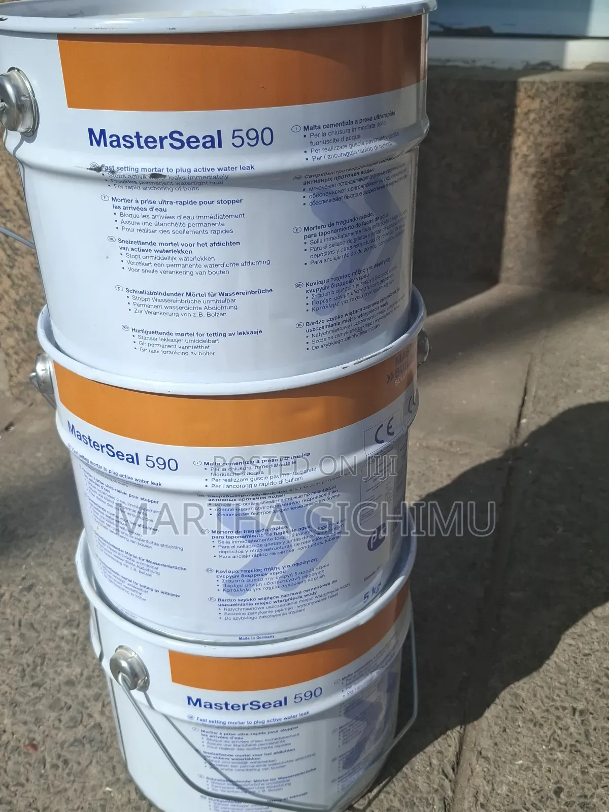 Masterseal 590 Waterplug Supplier