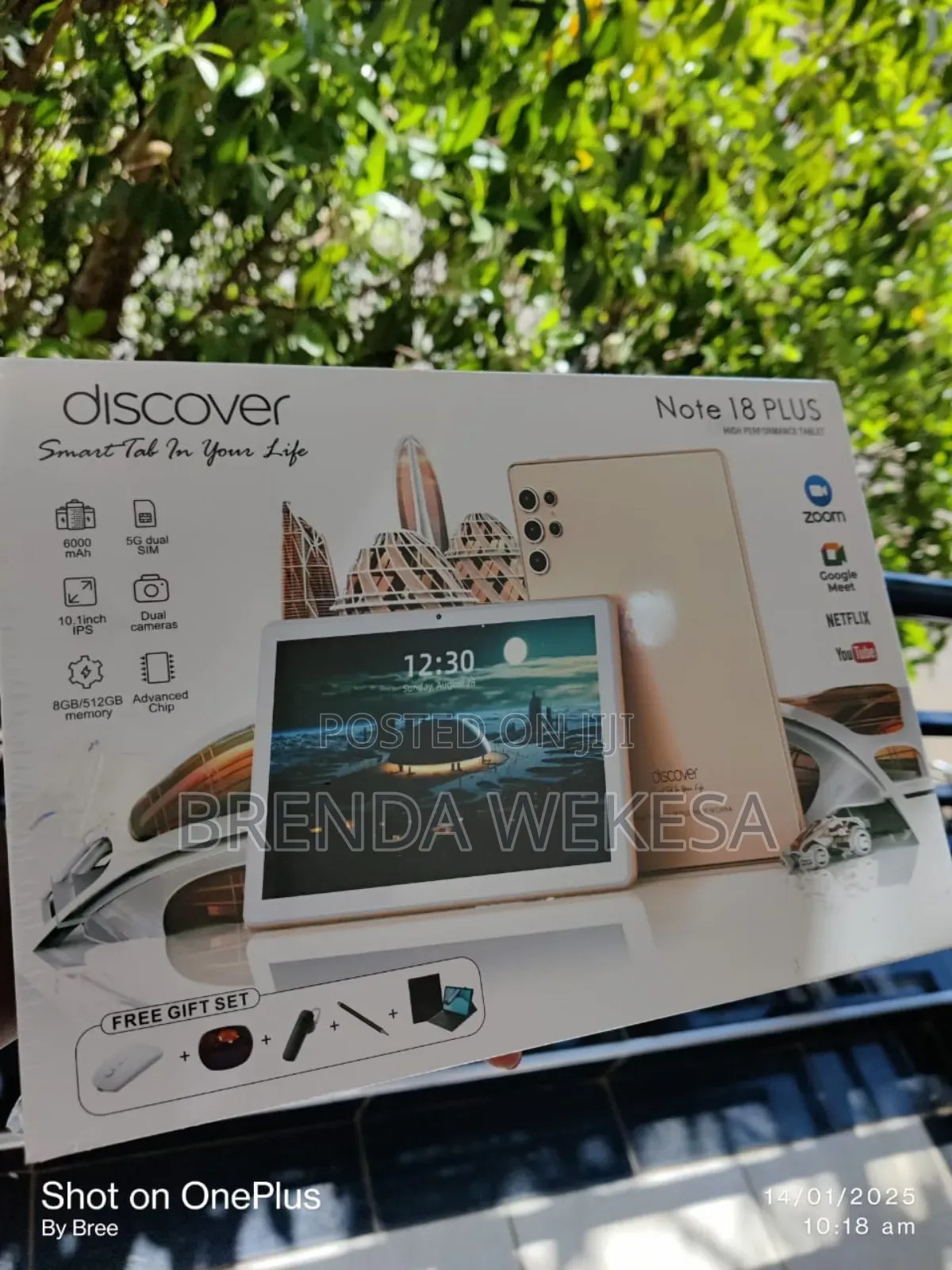 New Discover Note 18 Plus 512 GB Gray