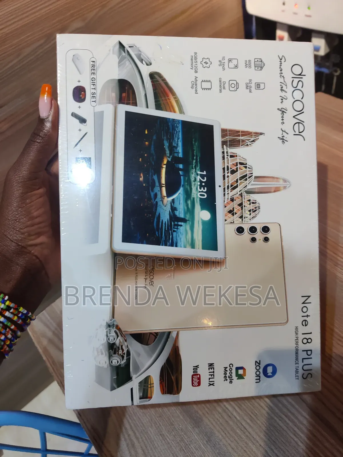 New Discover Note 18 Plus 512 GB Gray