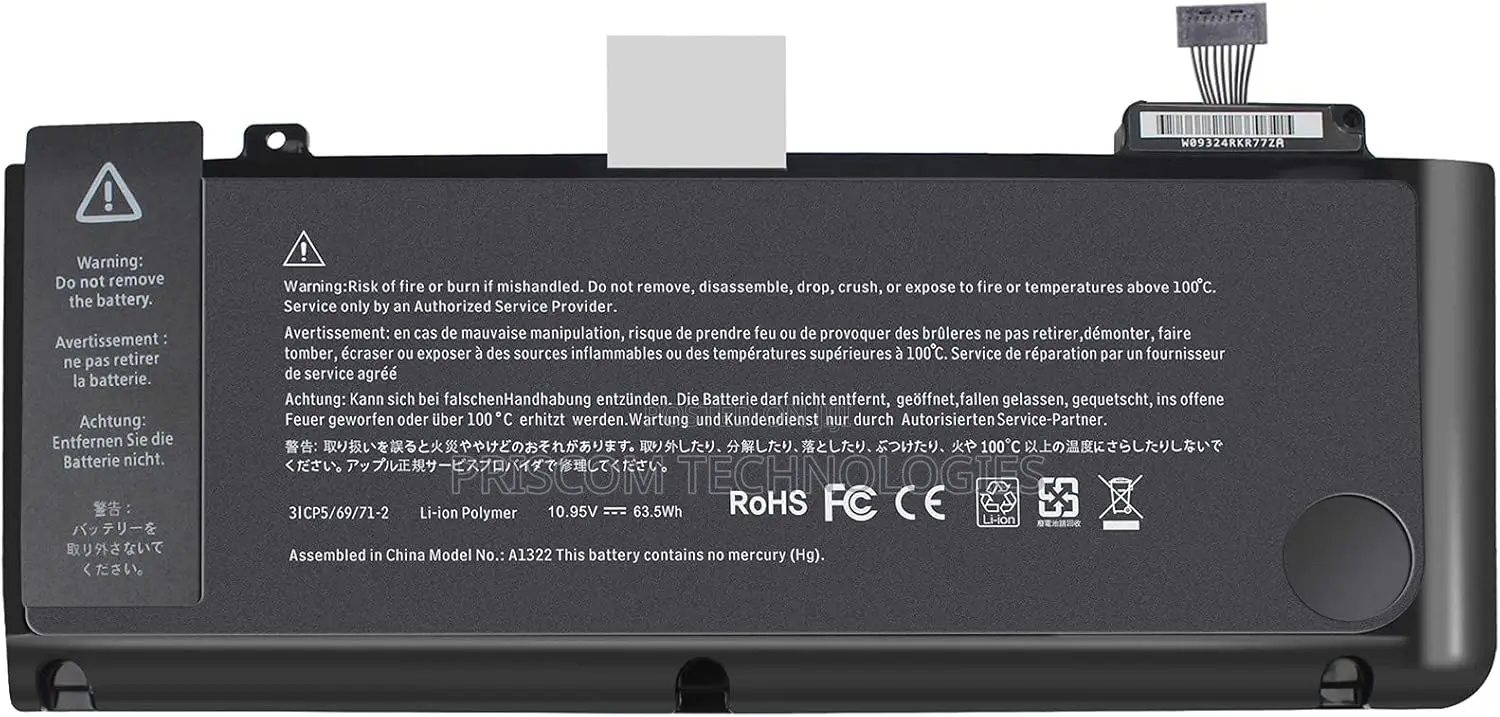 Mac Book Pro 020-6547-a 661-5229 661-5557 Mid 2012 Battery