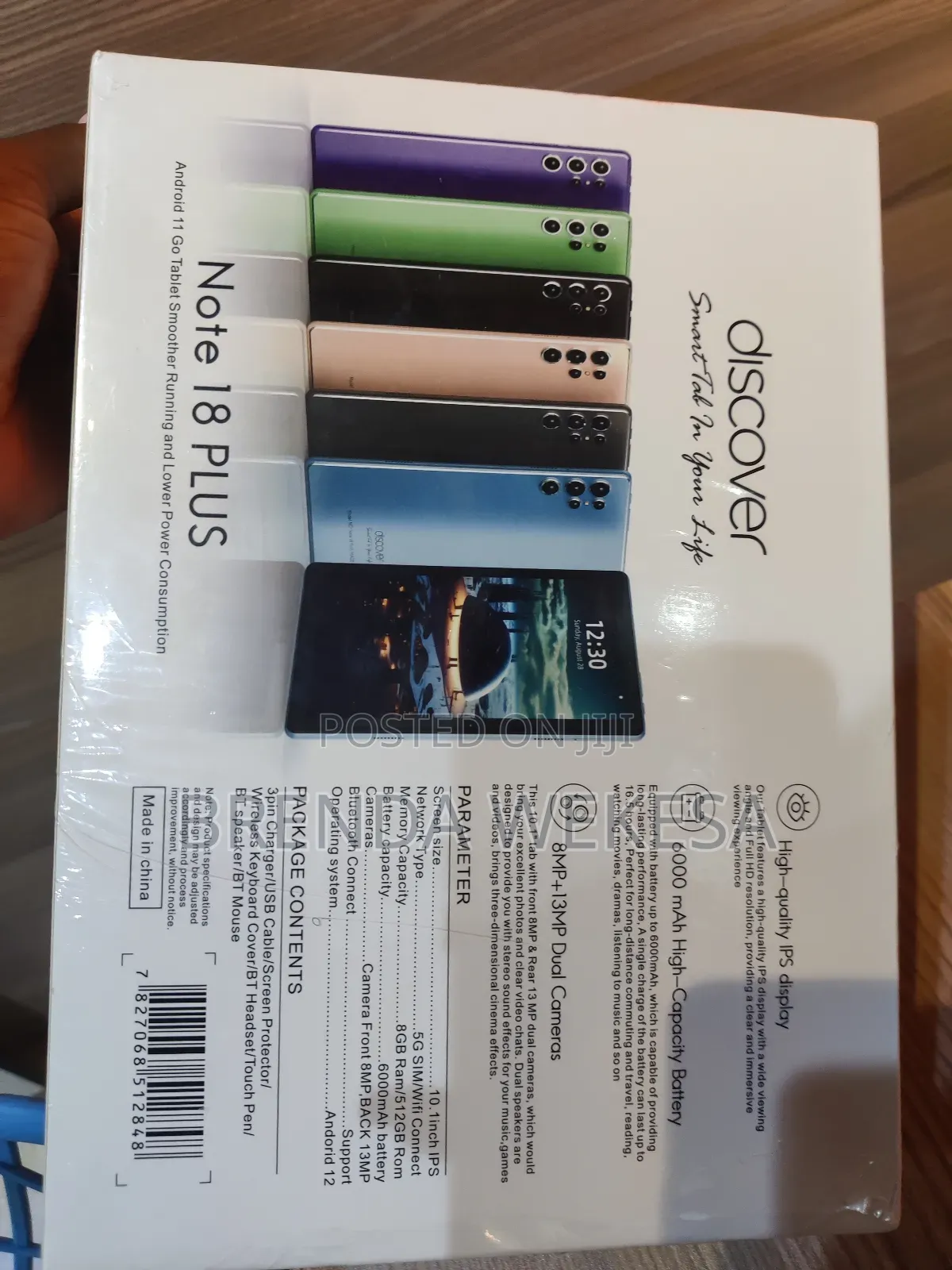 New Discover Note 18 Plus 512 GB Gray