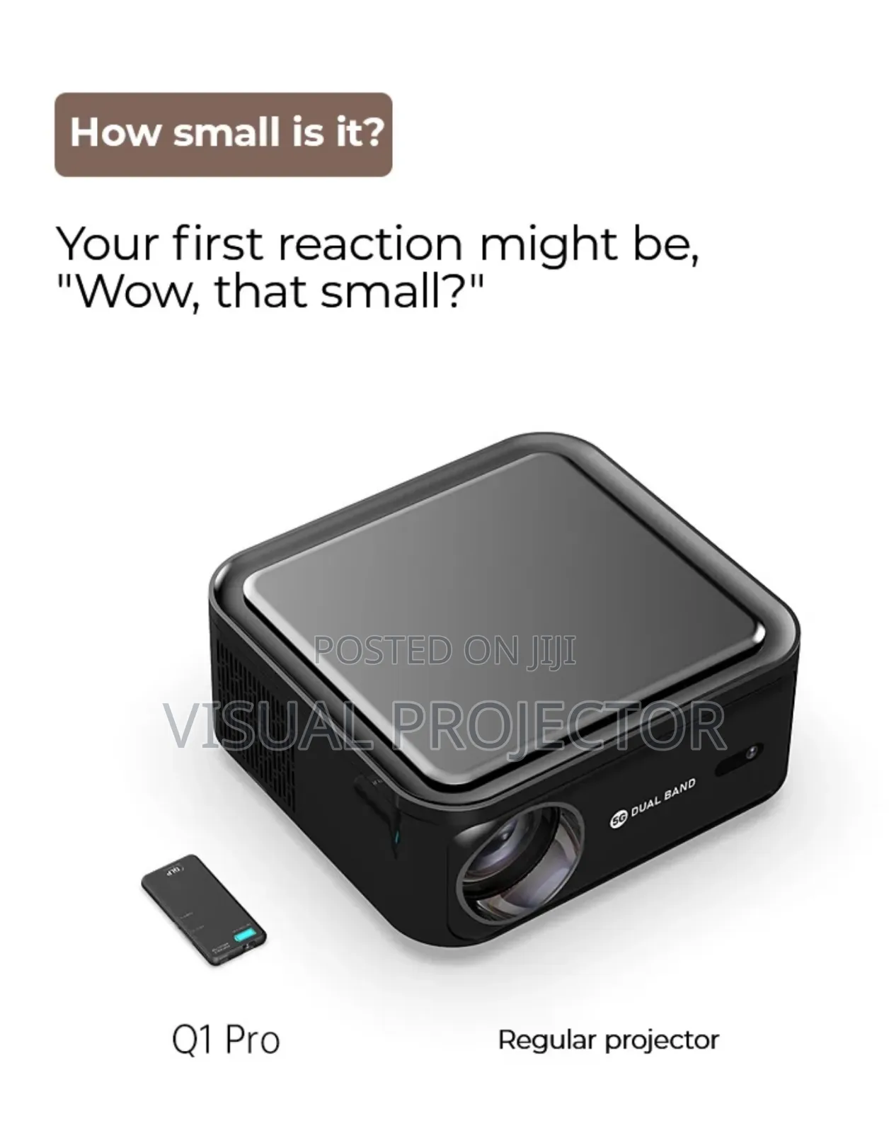 Mini Android Smart DLP Projector Battery