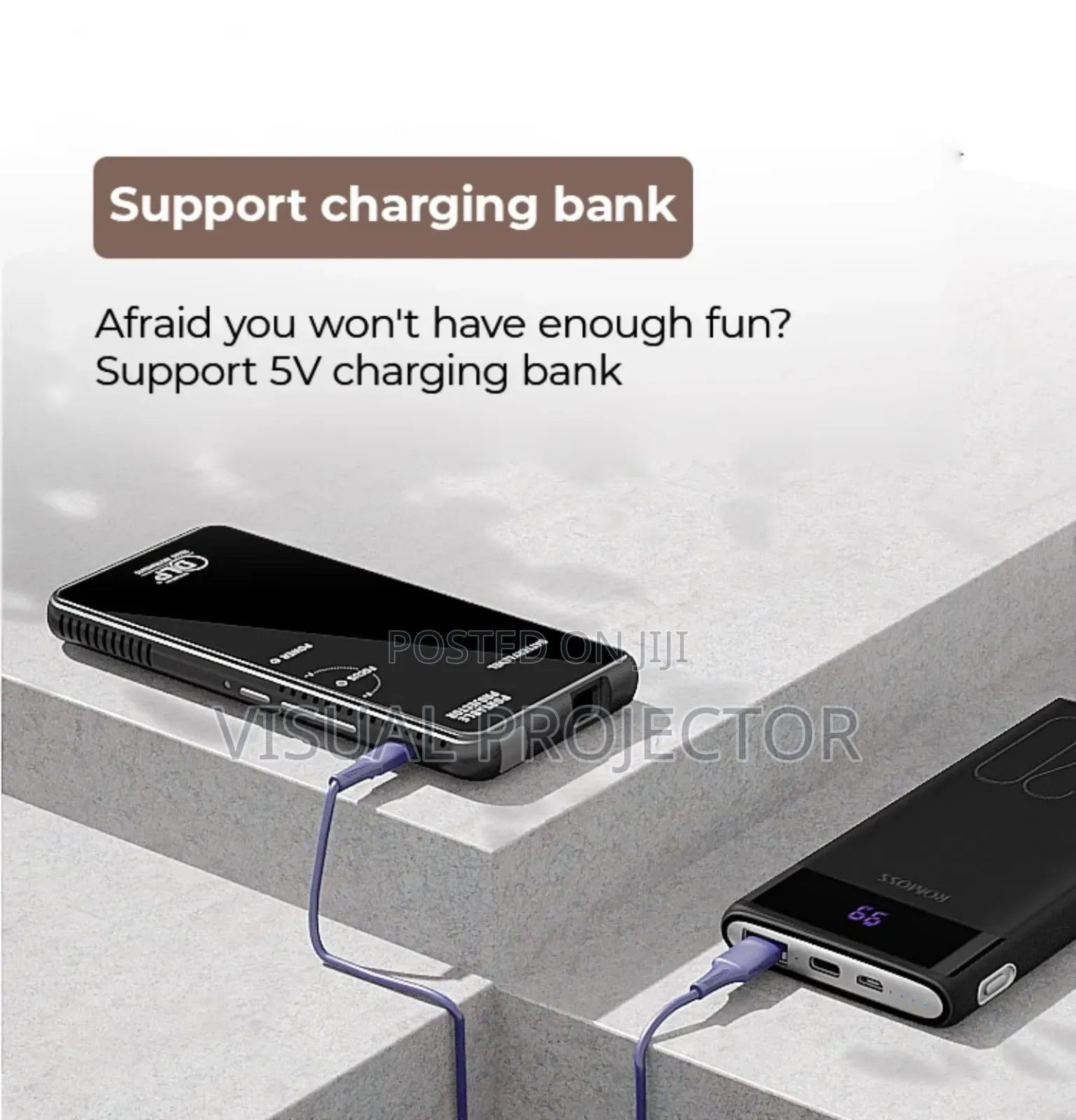 Mini Android Smart DLP Projector Battery