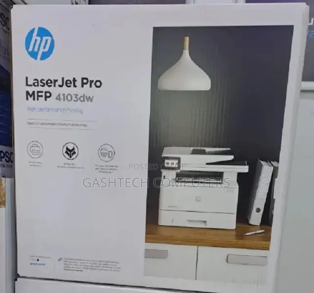 Hp Laserjet Pro MFP 4103dw Black and White Printer