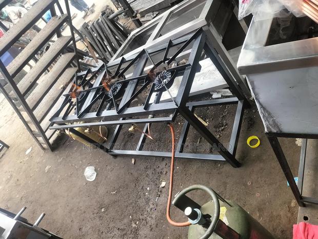 Mild Ssteel Cooker With a Blue Flame - thumbnail 2