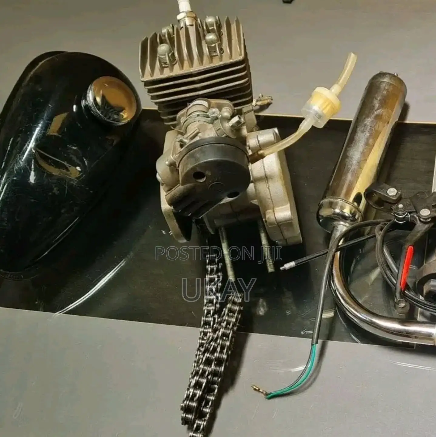 Conveting Bike Engine.