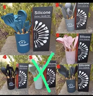 12pcs Silicone Cutlery Set
