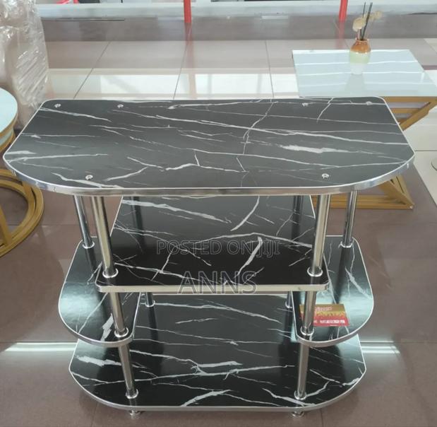 Grey Executive Wood Television Stand - main view