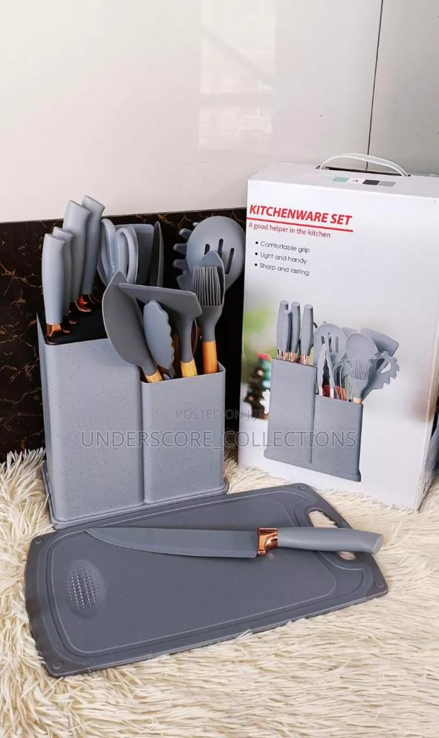 19PC Executive Silicone Spoons