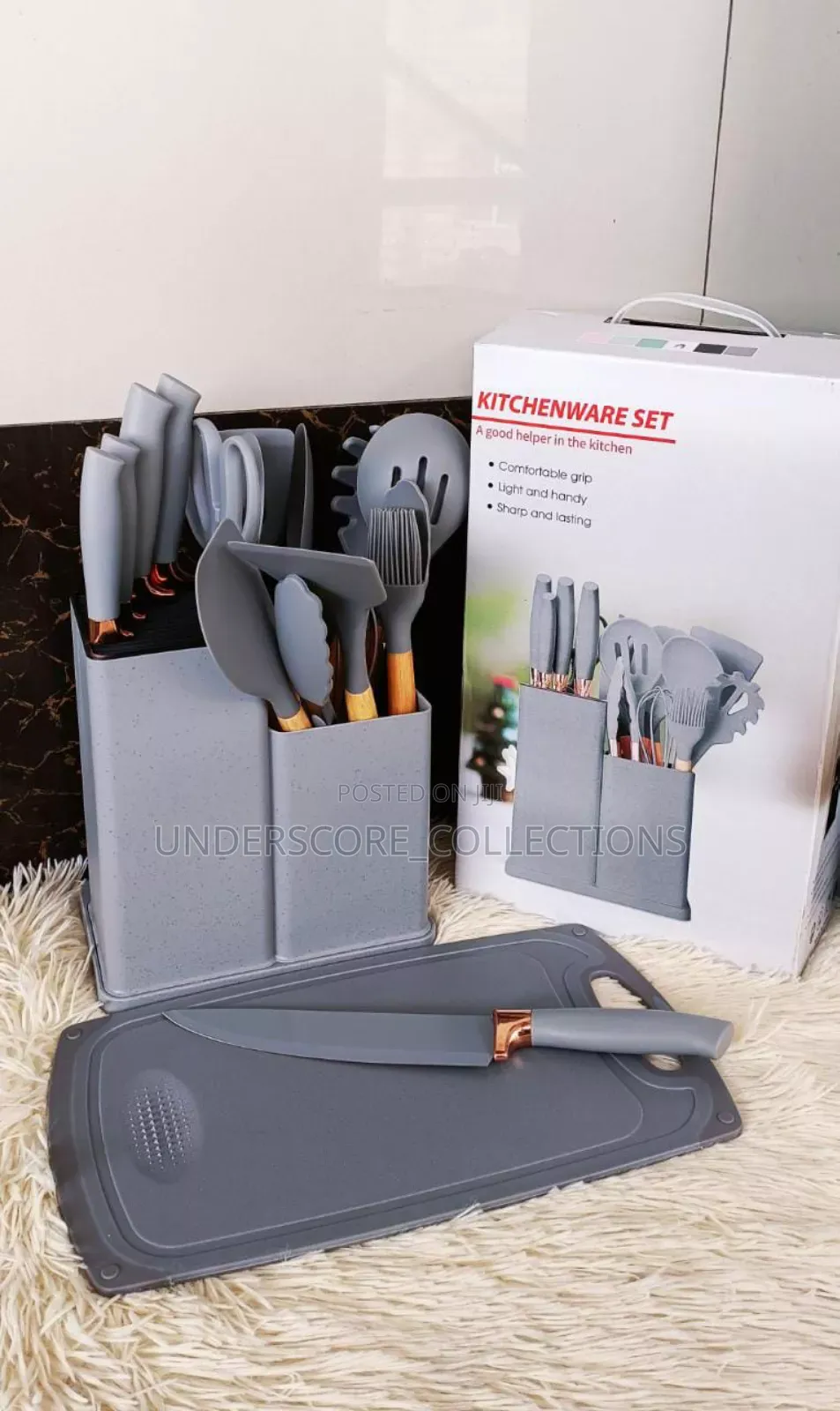 19PC Executive Silicone Spoons