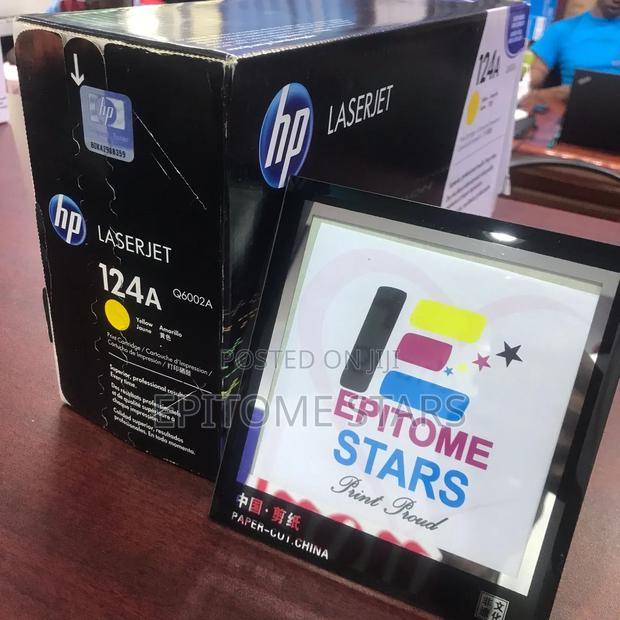 Fabulous HP 124A Yellow Original Laserjet Toner