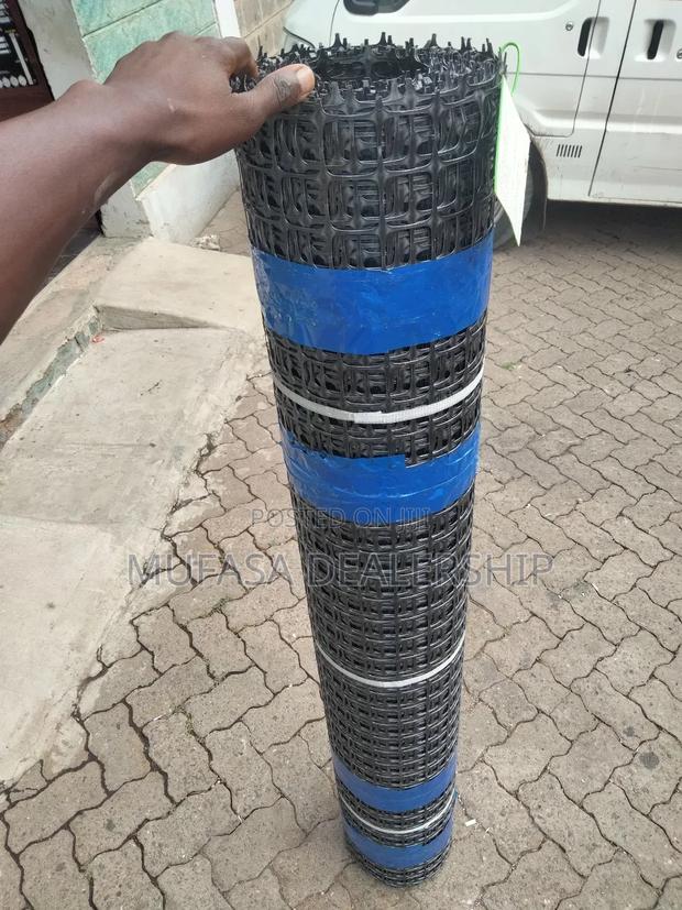 Black Geogrid Plastic Mesh - main view