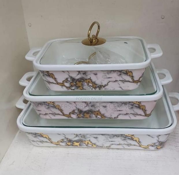 3pcs Executive Chaffing Dish - main view