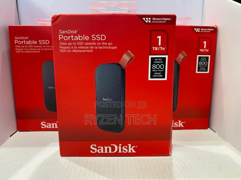 Sandisk E30 Portable External SSD 1tb