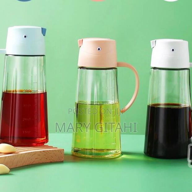 Glass Oil Can 630ml