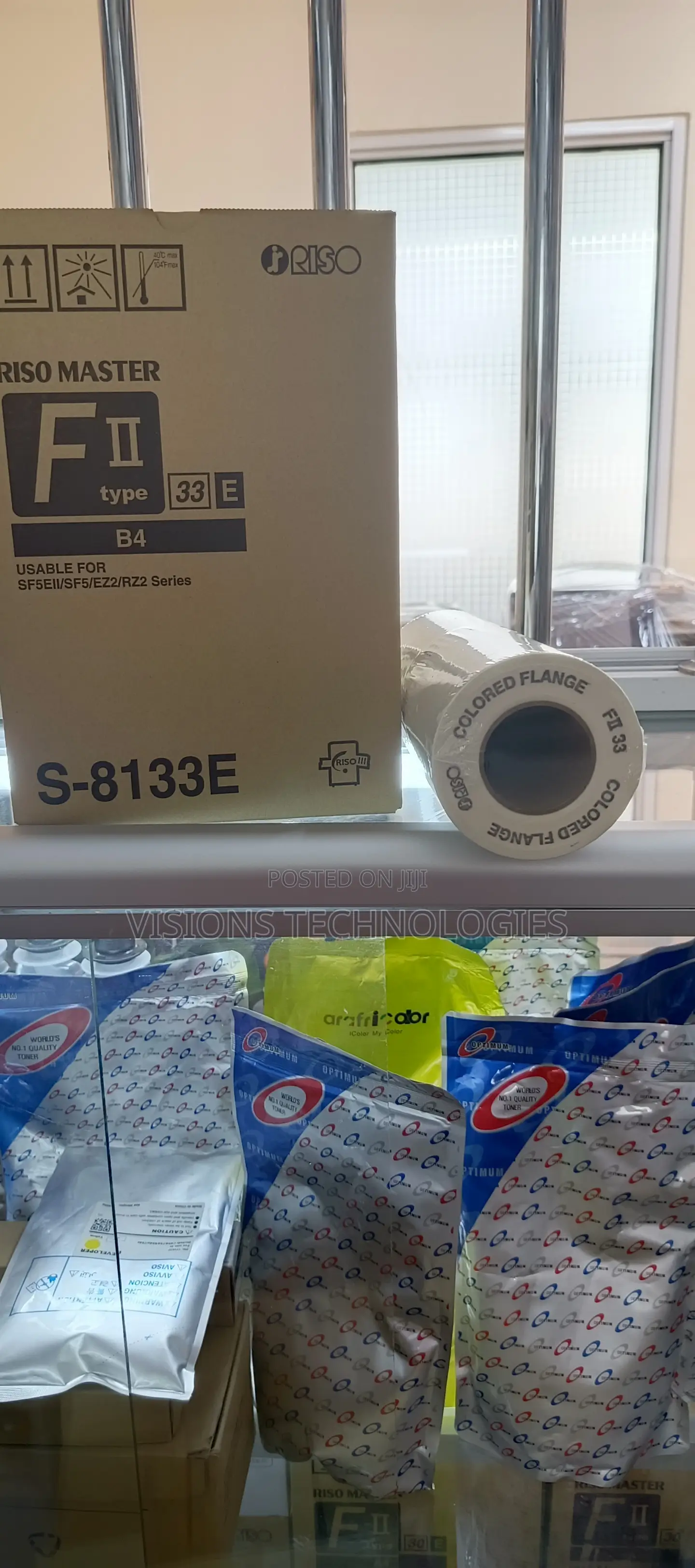 Original Riso S-8133e B4 Master Roll