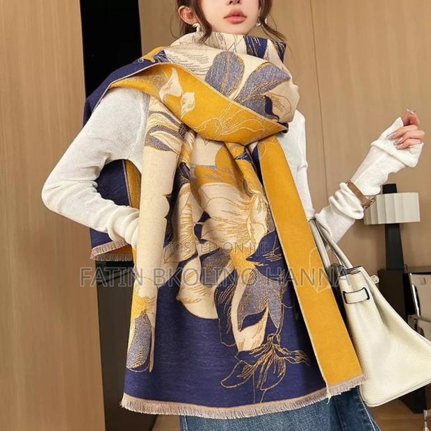 Multicolored Floral SHAWL - main view