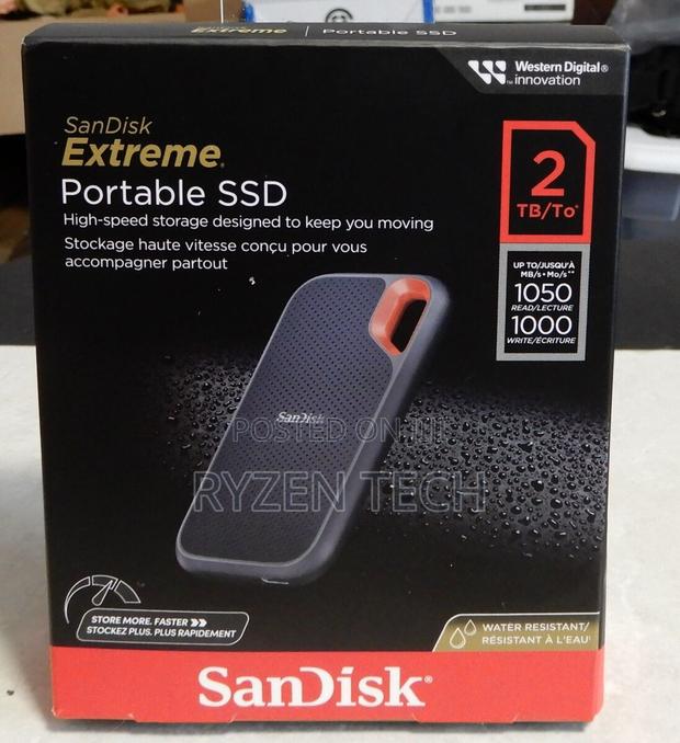 Sandisk E61 Extreme Portable External SSD V2 2tb -1050mbps
