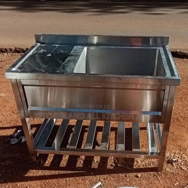 Pure Stainless Sink With Braizing - main view