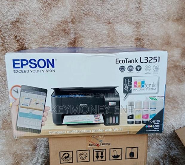 Wireless Ink Tank EPSON L3250 Colored A4 Printer - main view