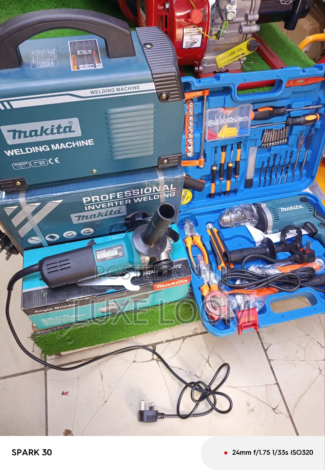 Makita Welding Comb With Drill and Grinder
