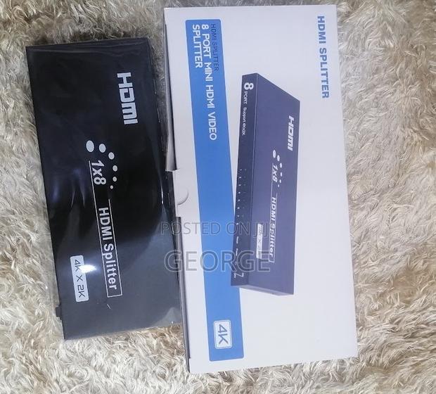 1x8 {1 in 8 }Out 1080P Full HD HDMI Splitter