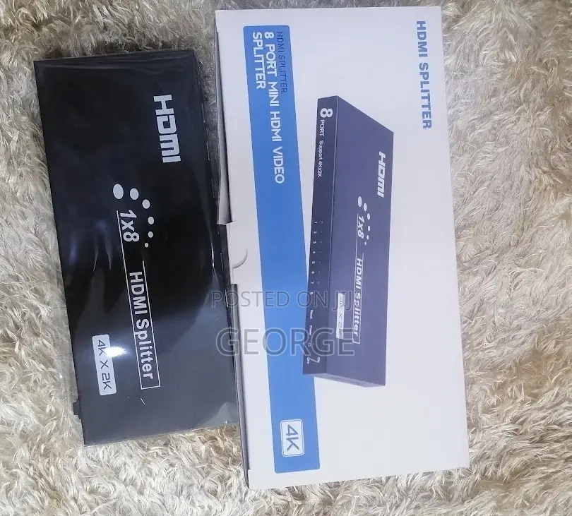 1x8 {1 in 8 }Out 1080P Full HD HDMI Splitter