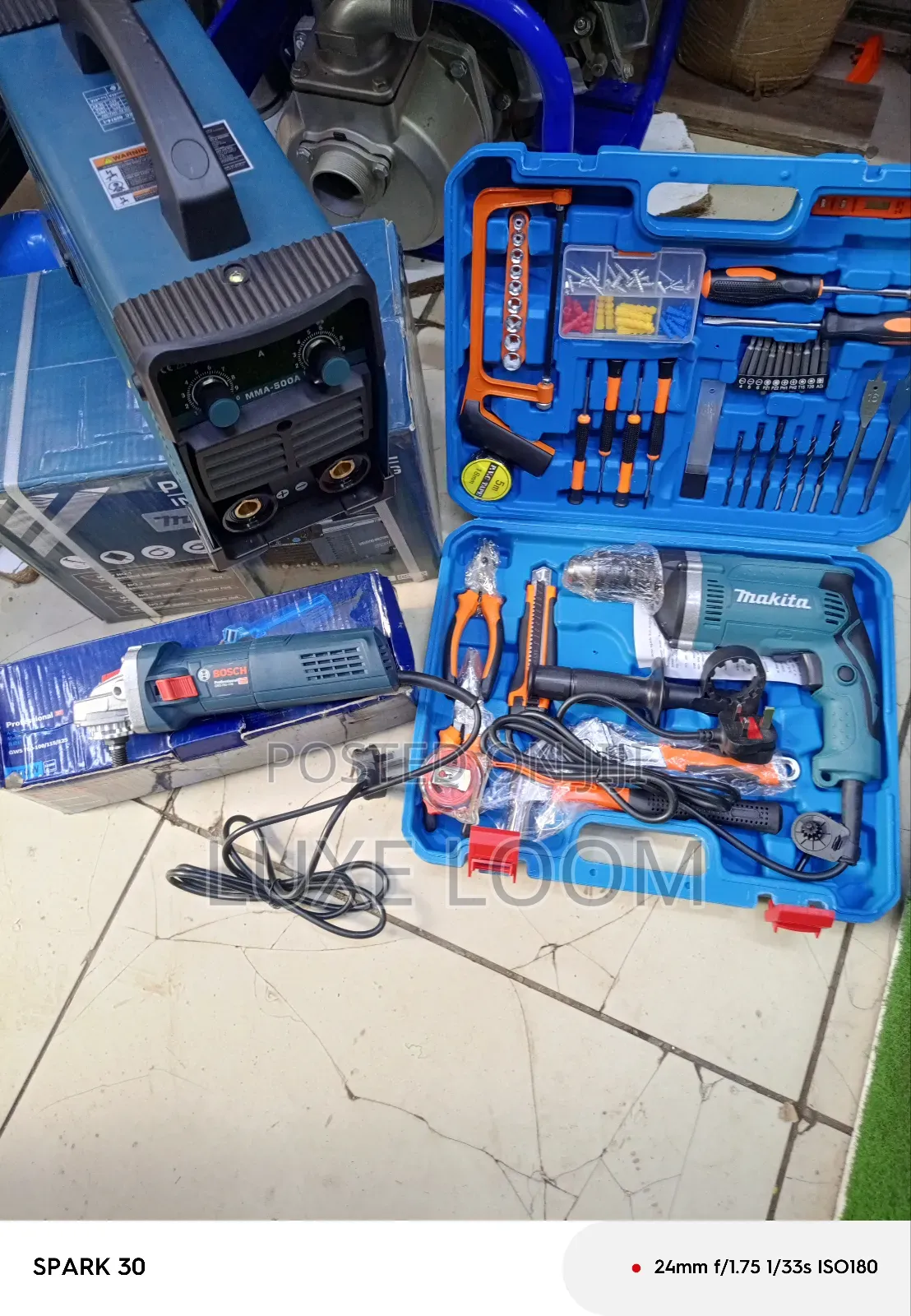 Bosch/Makita Welding and Tool Set Full Kit