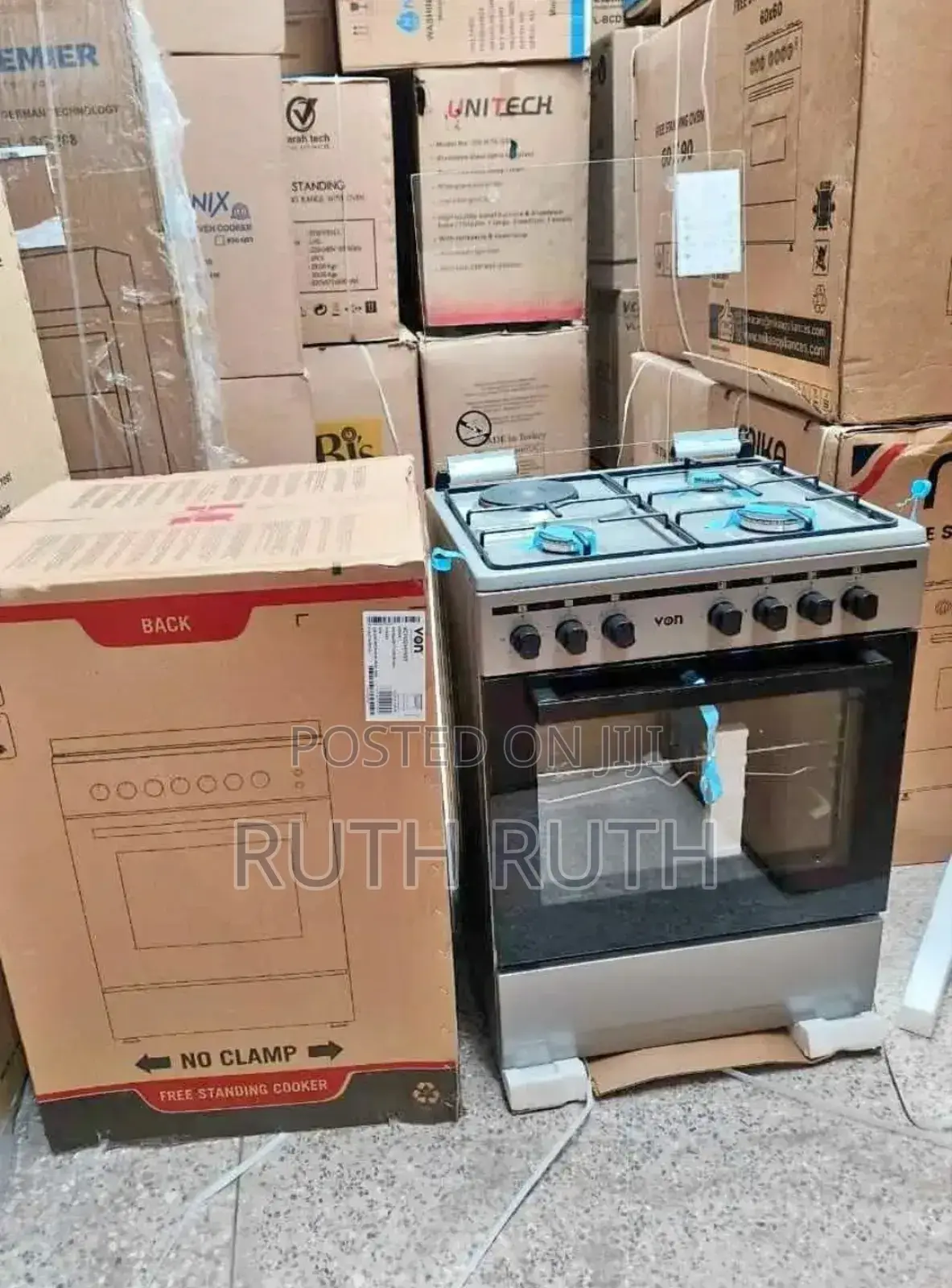 Von Cooker 3+1 With Electric Oven 60*55