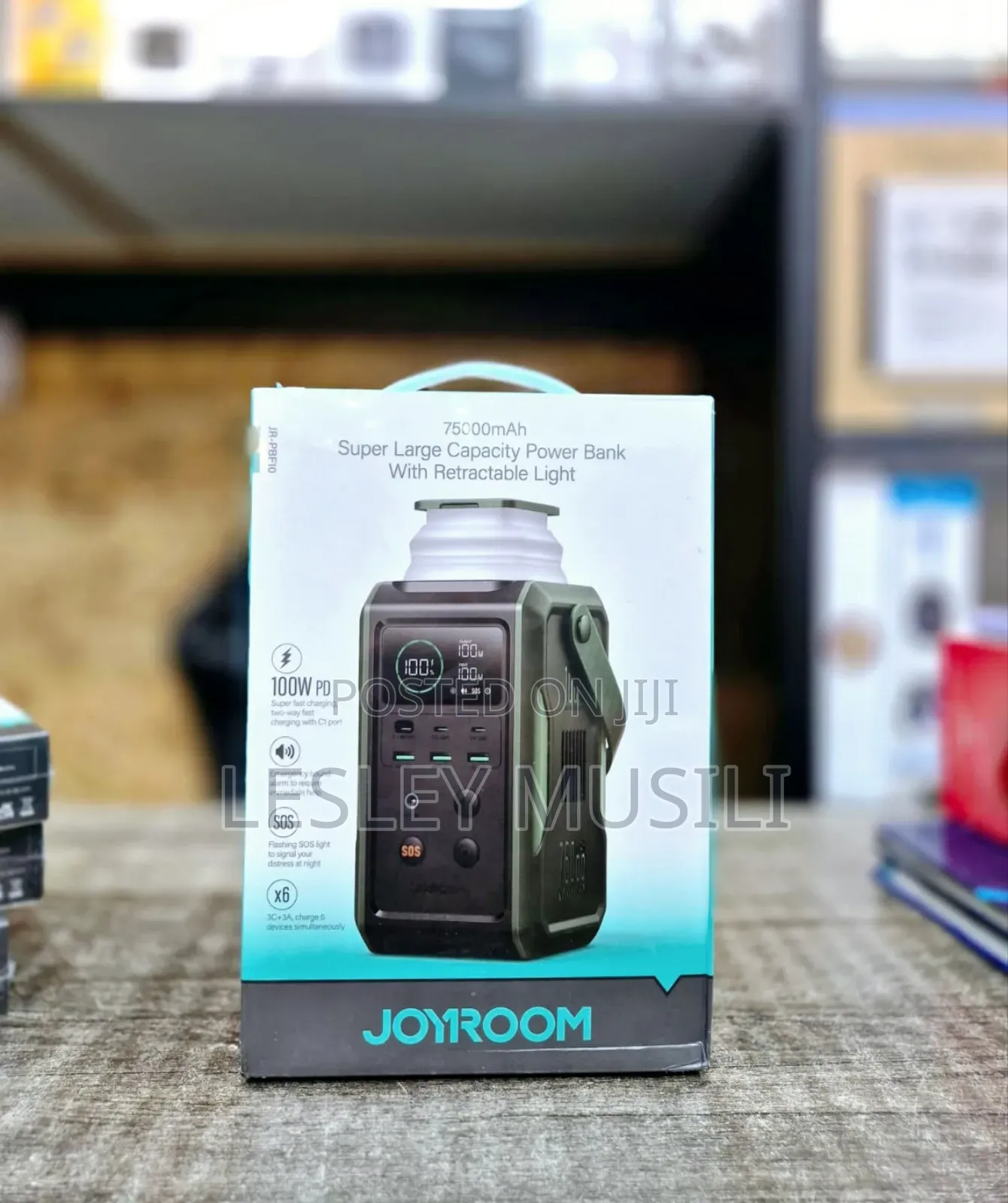JOYROOM 75000MAH Super Large Capacity Powerbank 100WPD