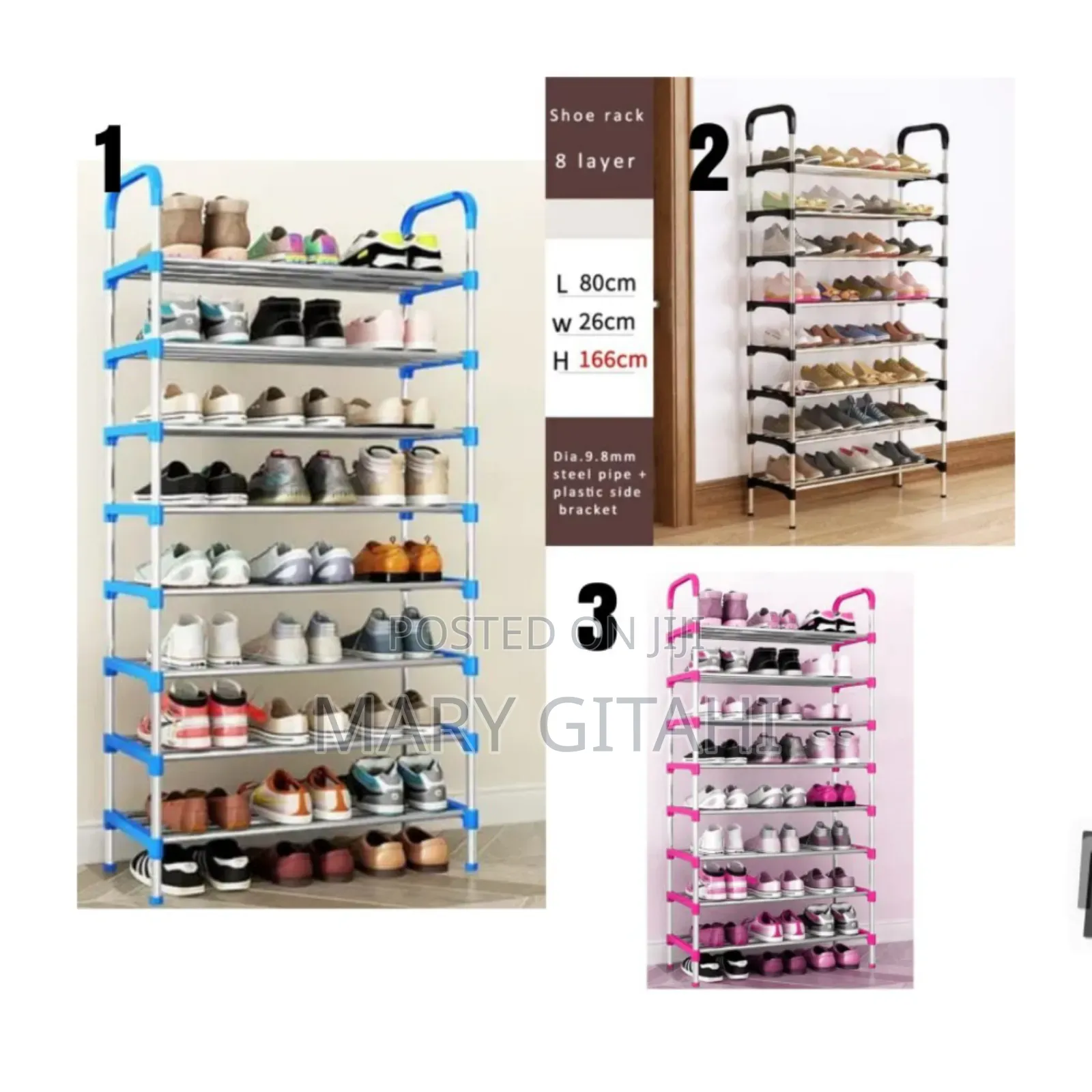 8-Tier Adjustable Shoerack