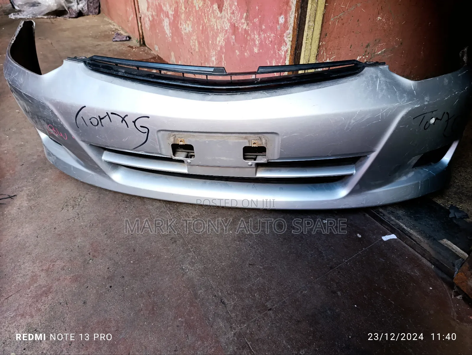 Wish 2005 Front Bumper Ex Japan