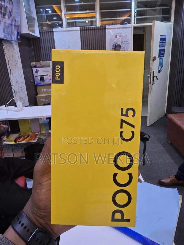 New Xiaomi Poco C75 256 GB Black