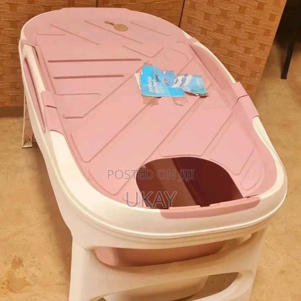 Pink Baby Bathtub - main view