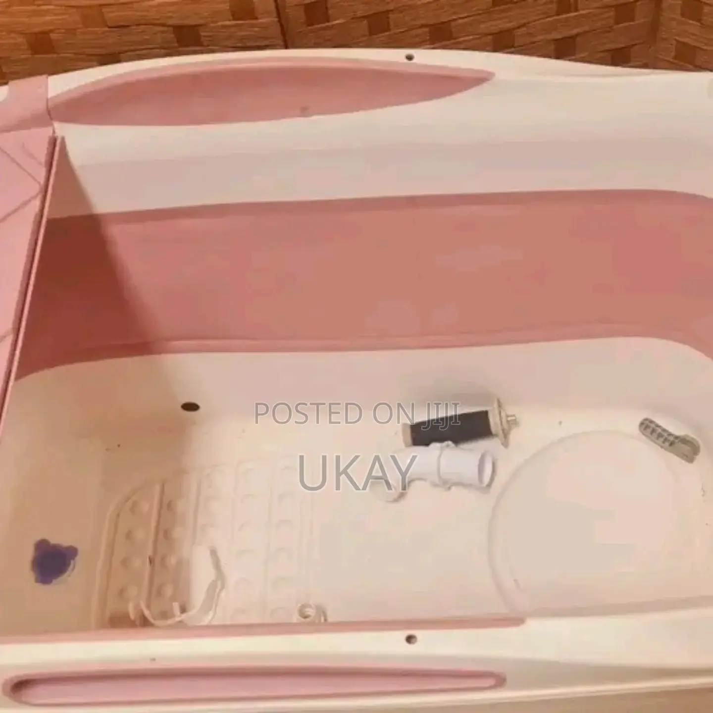 Pink Baby Bathtub