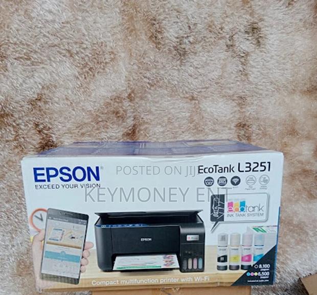 Multicolor EPSON L3250 USB+Wifi(Wireless) Ink Tank Printer - main view