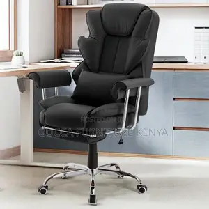 Office Chairs:Executive PU Leather Officechair With Headrest