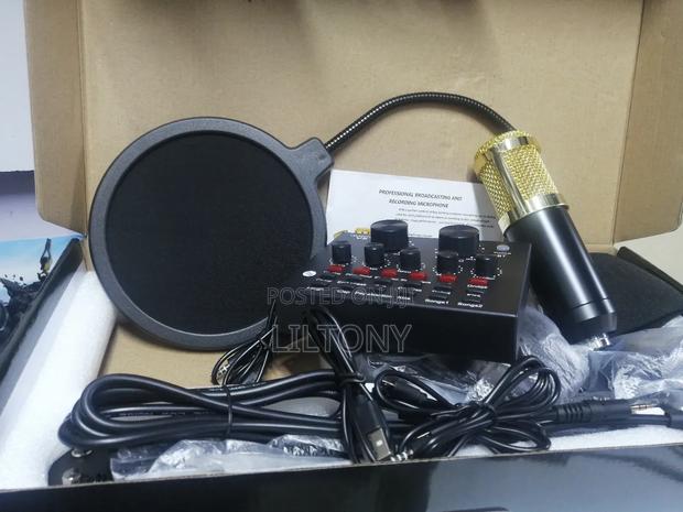 Proffessional Broadcasting and Recording Microphone - main view