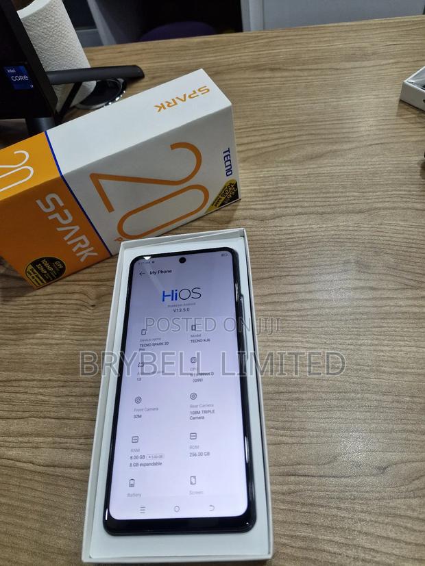 Tecno Spark 20 Pro 256 GB Black - thumbnail 4