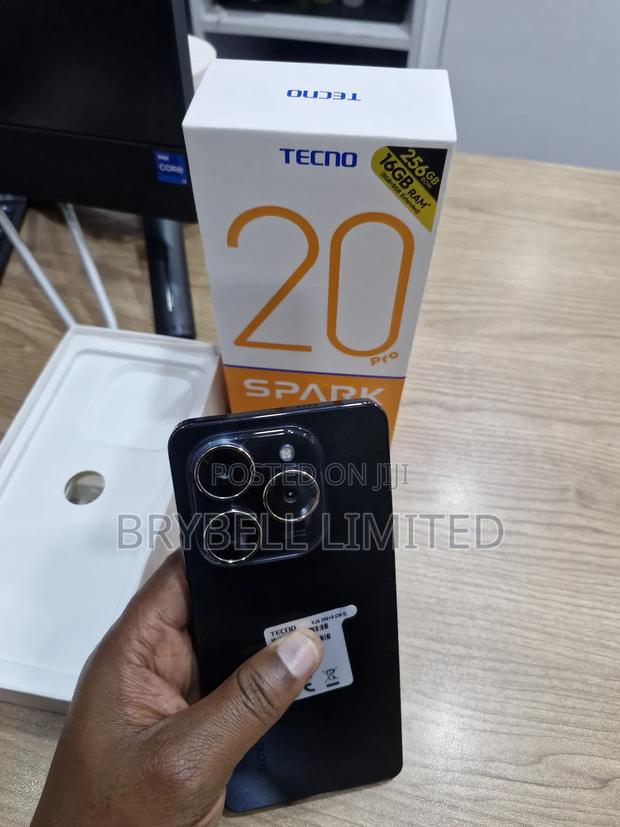 Tecno Spark 20 Pro 256 GB Black - thumbnail 5