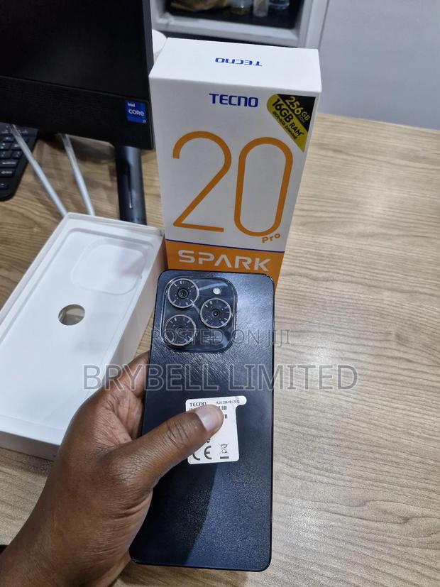 Tecno Spark 20 Pro 256 GB Black - thumbnail 2