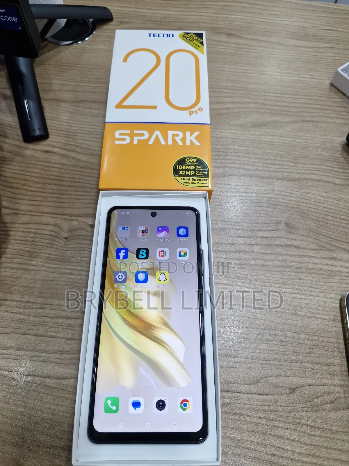 Tecno Spark 20 Pro 256 GB Black
