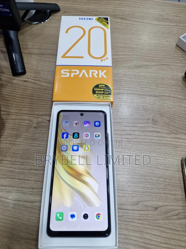 Tecno Spark 20 Pro 256 GB Black - thumbnail 3