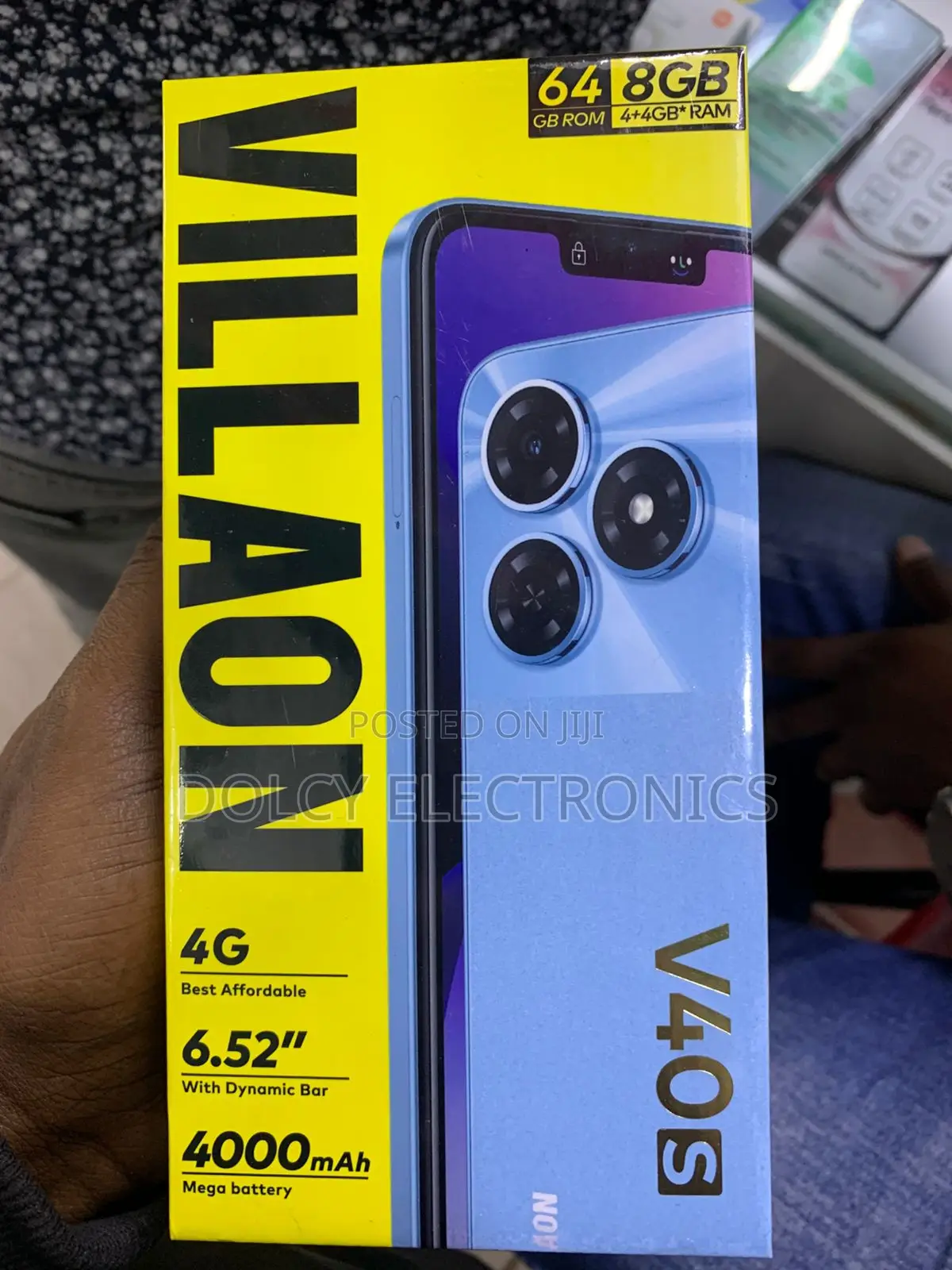 New Villaon V40s 64 GB Black
